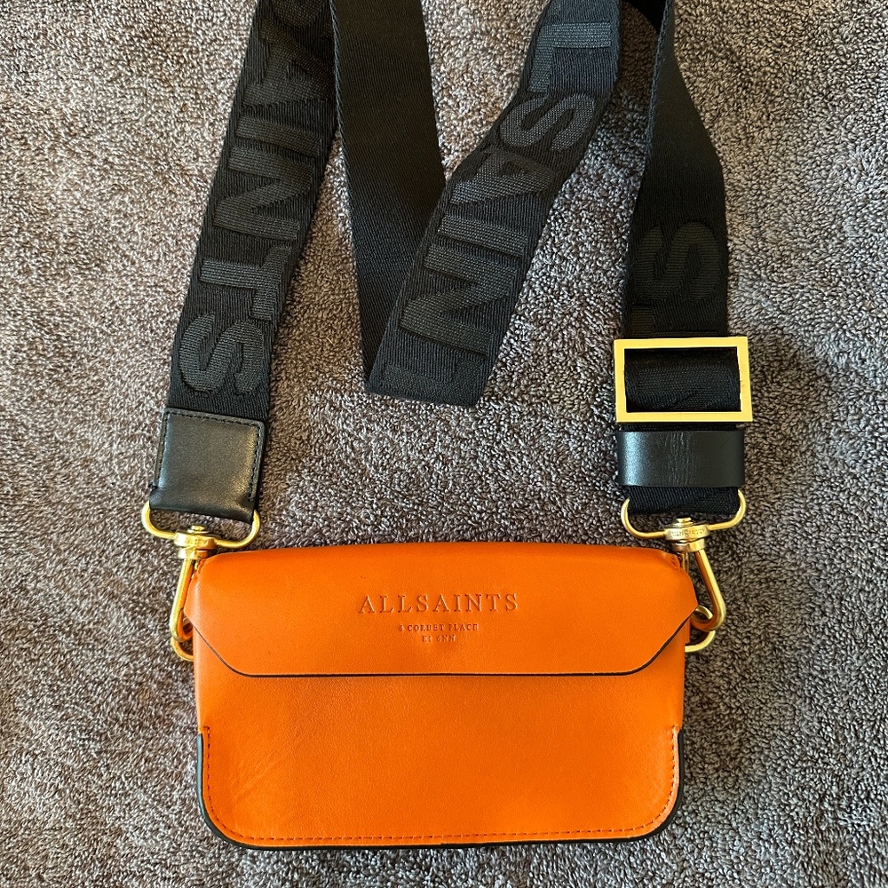 All Saints Cross Body Mini Bag